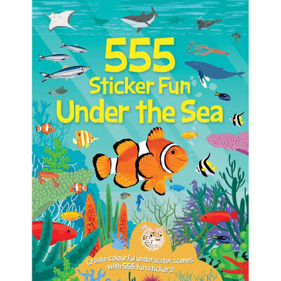 555 Sticker Fun: Under the Sea image number 1
