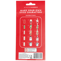Make Your Own Christmas Stick Characters