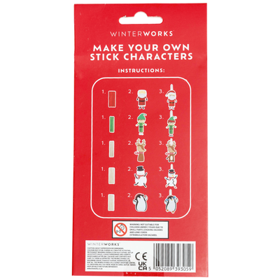 Make Your Own Christmas Stick Characters image number 2