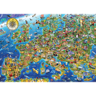 World Landmarks 500 Piece Jigsaw Puzzle image number 2