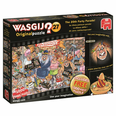 Wasgij Original 27 The 20th Party Parade 1000 Piece Jigsaw Puzzle image number 1