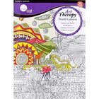 A4 Art Therapy Colouring Book: World Cultures image number 1