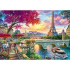 Blooming Paris 1000 Piece Jigsaw Puzzle image number 2
