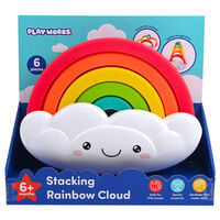 PlayWorks Stacking Rainbow Cloud
