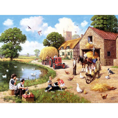 Harvest Time 1000 Piece Jigsaw Puzzle image number 2