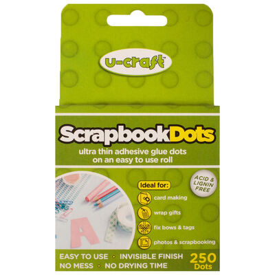 U-Craft Scrapbook Dots 10mm: Pack of 250 image number 1