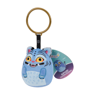 KPop Demon Hunters Squishmallows Little Plush Clip: Assorted image number 4