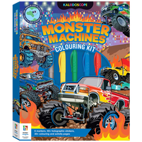 Kaleidoscope Colouring Kit: Monster Machines