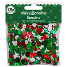 Assorted Christmas Sequins image number 1