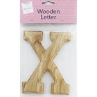 Wooden Letter X image number 1