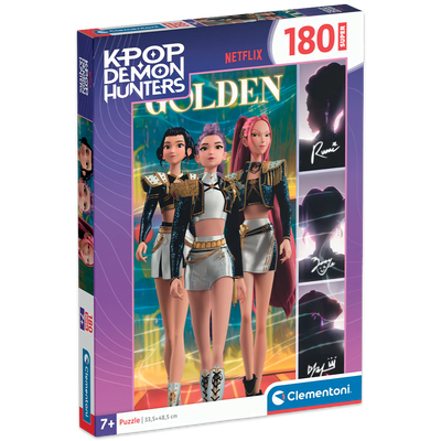 K-Pop Demon Hunters 180 Piece Jigsaw Puzzle image number 1