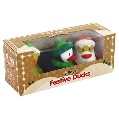Christmas Ducks: Pack of 3