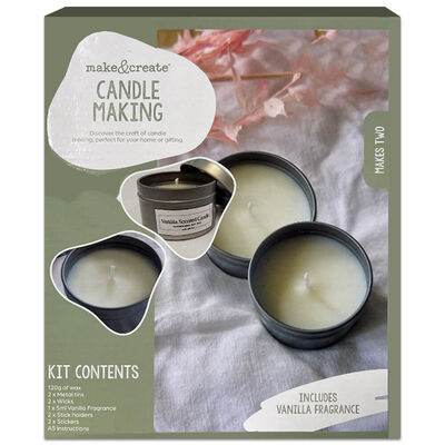 Make Your Own Vanilla Candle Kit image number 1