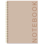 A4 Taupe Notebook image number 1