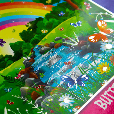 Butterfly Paradise 300 Piece Foiled Jigsaw Puzzle image number 3