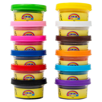 Party Dough Tubs: Pack of 12 image number 2