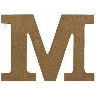 Small MDF Letter M image number 1