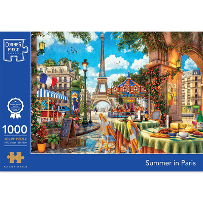 Summer in Paris 1000 Piece Jigsaw Puzzle image number 1