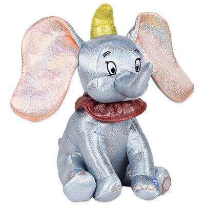 Disney 100th Anniversary Glitter Ball Plush Toy with Sound: Dumbo image number 1