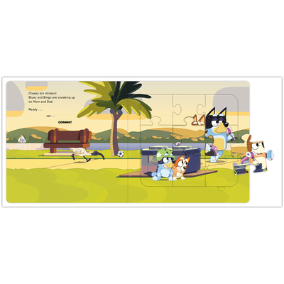 Bluey: A Jigsaw Puzzle Book image number 3