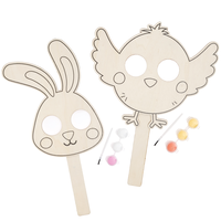 Paint Your Own Easter Wooden Masks Bundle