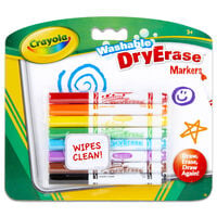 Crayola Washable Dry Erase Markers: Pack of 8
