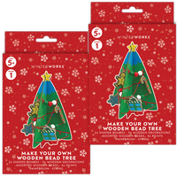 Make Your Own Wooden Bead Tree Kit Bundle