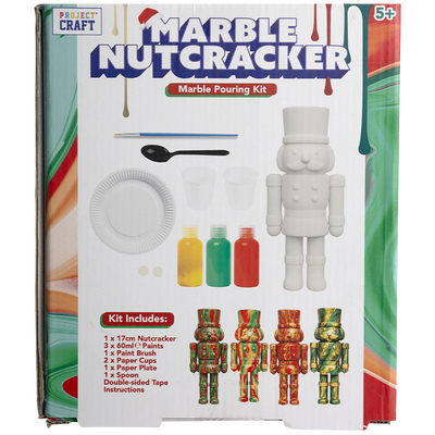 Marble Pour Nutcracker image number 2