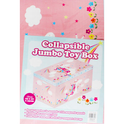 Unicorn Jumbo Magnetic Collapsible Toy Box image number 3