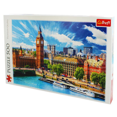 Sunny Day in London 500 Piece Jigsaw Puzzle image number 3