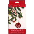 Make Your Own Wooden Cross Stitch Decorations image number 1