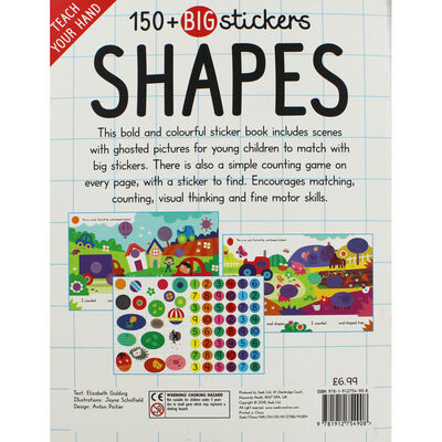 150 Plus Big Stickers - Shapes image number 3