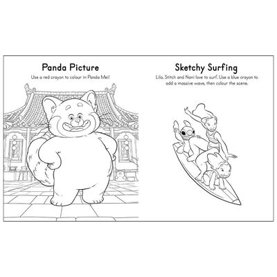 Disney: My First Big Colouring Book image number 3
