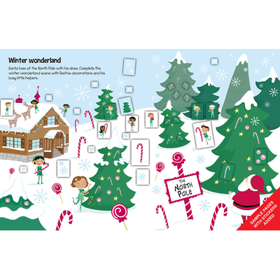 555 Sticker Fun Christmas image number 3