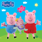 Peppa Pig, George and Evie Plush Toys: Pack of 3 image number 4