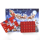 Christmas Scene 1008 Piece Jigsaw Puzzle Advent Calendar image number 3