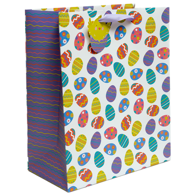Easter Egg Large Gift Bag Bundle: Pack of 2 image number 1
