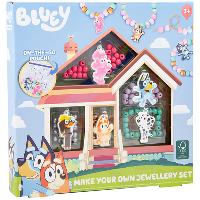 Bluey Make Your Own Jewellery Set image number 1