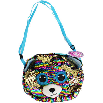 Gold Multi Bear Sequin 3 In 1 Bag image number 1