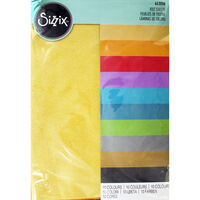Sizzix A4 Brights Felt Sheets - 10 Pack