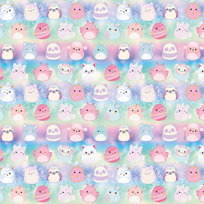 Squishmallows Roll Wrap: 4M image number 1