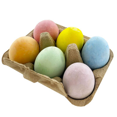 Easter Egg Chalks: Pack of 6 image number 2