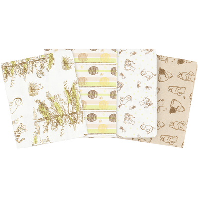 Winnie the Pooh Fat Quarters: Pack of 4 image number 1