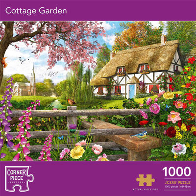 Cottage Garden 1000 Piece Jigsaw Puzzle image number 1