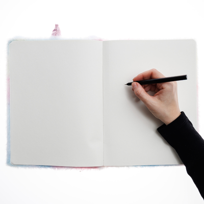 Dream Pop Unicorn Large Fluffy Notepad image number 3