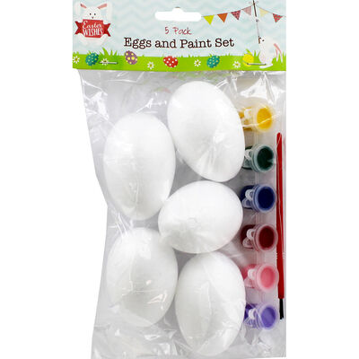 Easter Eggs and Paint Set - 5 Pack image number 1