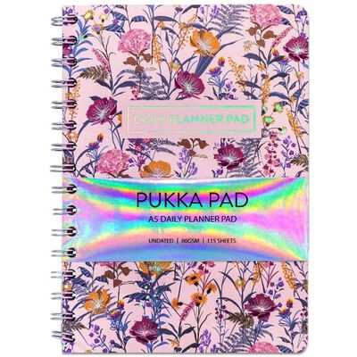 Pukka Pad Bloom A5 Daily Planner Pad: Cream image number 1