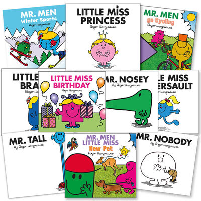 Mr Men and Little Miss: 10 Kids Picture Books Bundle image number 1
