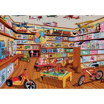 The Toy Shop 1000 Piece Jigsaw Puzzle image number 2