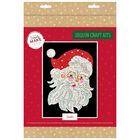 Christmas Sequin Craft Kit: Santa image number 1